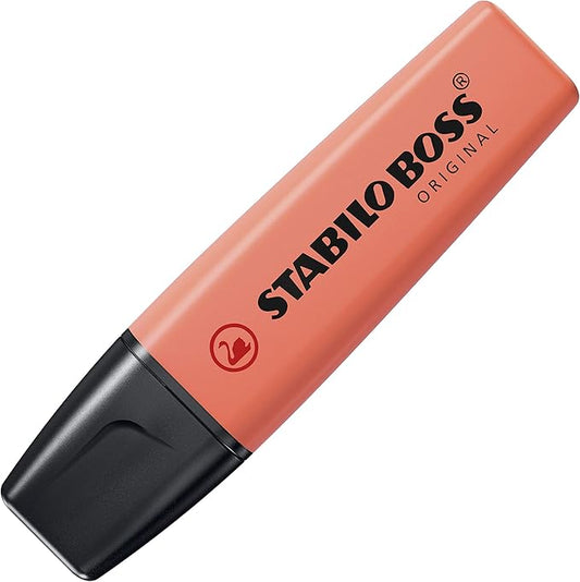 Stabilo Boos Rojo Coral