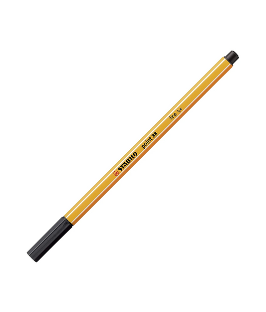 Rotulador Stabilo Point 88 Negro